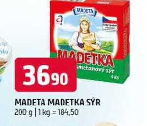 Madeta Madetka sýr 200g