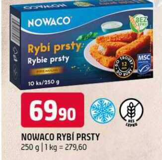 Nowaco Rybí prsty 250g