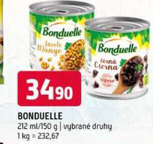 Bonduelle 212 ml/150 g vybrané druhy