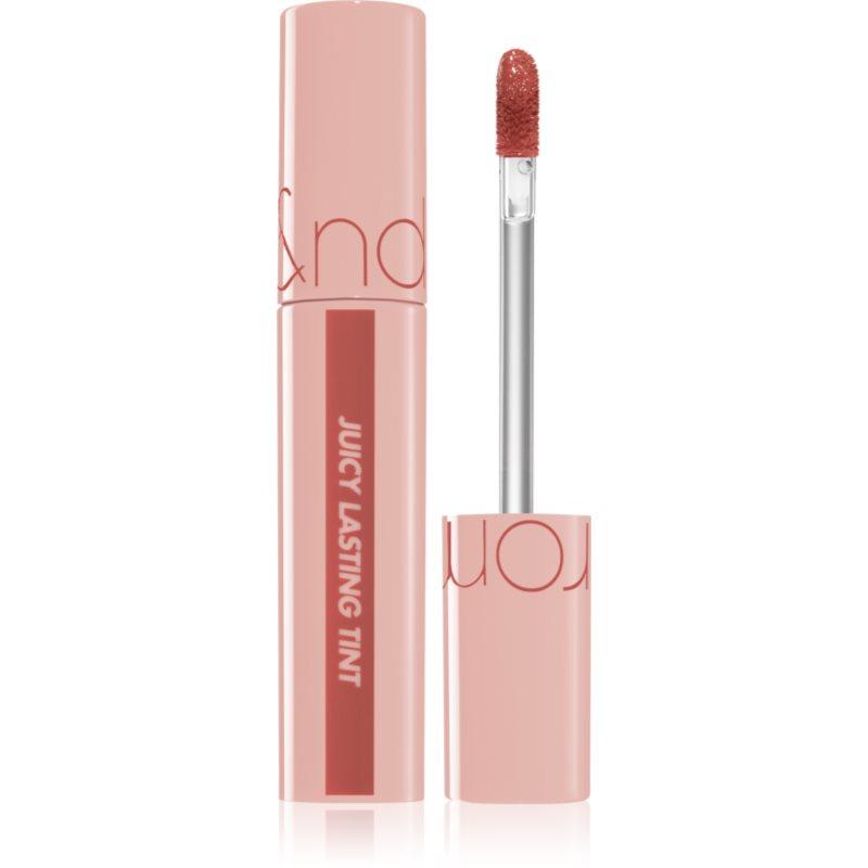 rom&nd Juicy Lasting vysoce pigmentovaný lesk na rty odstín #23 Nucadamia 5,5 g