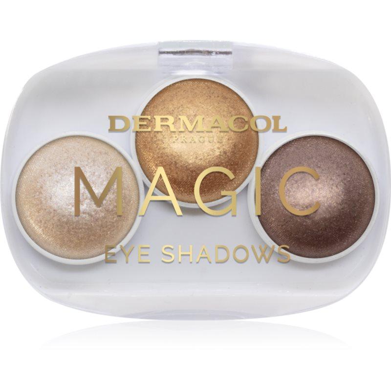 Dermacol Magic paletka očních stínů voděodolné odstín 1 4.2 g