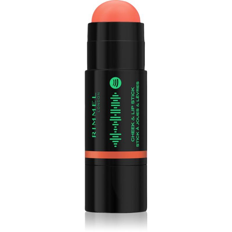 Rimmel Glow Stick tvářenka v tyčince odstín 210 Peachy Rythm 6 g
