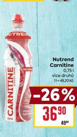 Nutrend Carnitine 0,75l