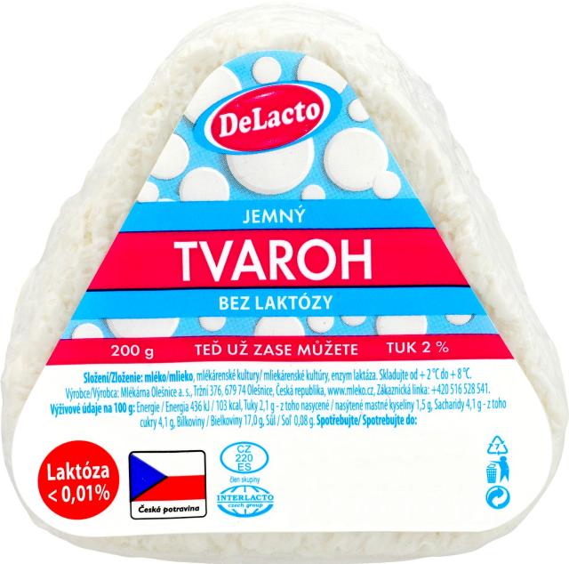 De Lacto Tvaroh jemný