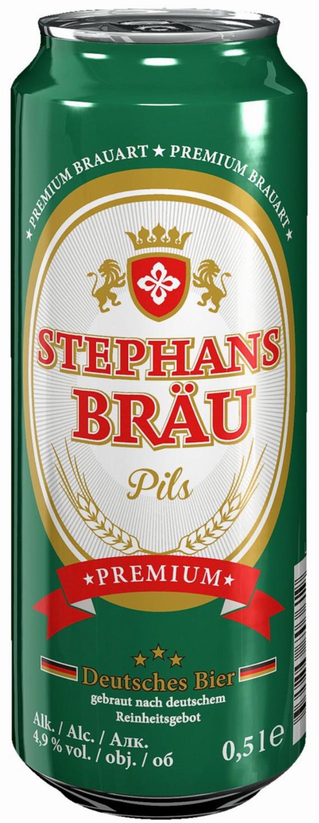 Stephansbräu Pils Pivo světlé výčepní