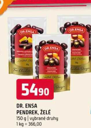 DR. ensa pendrek želé 150 g vybrané druhy 