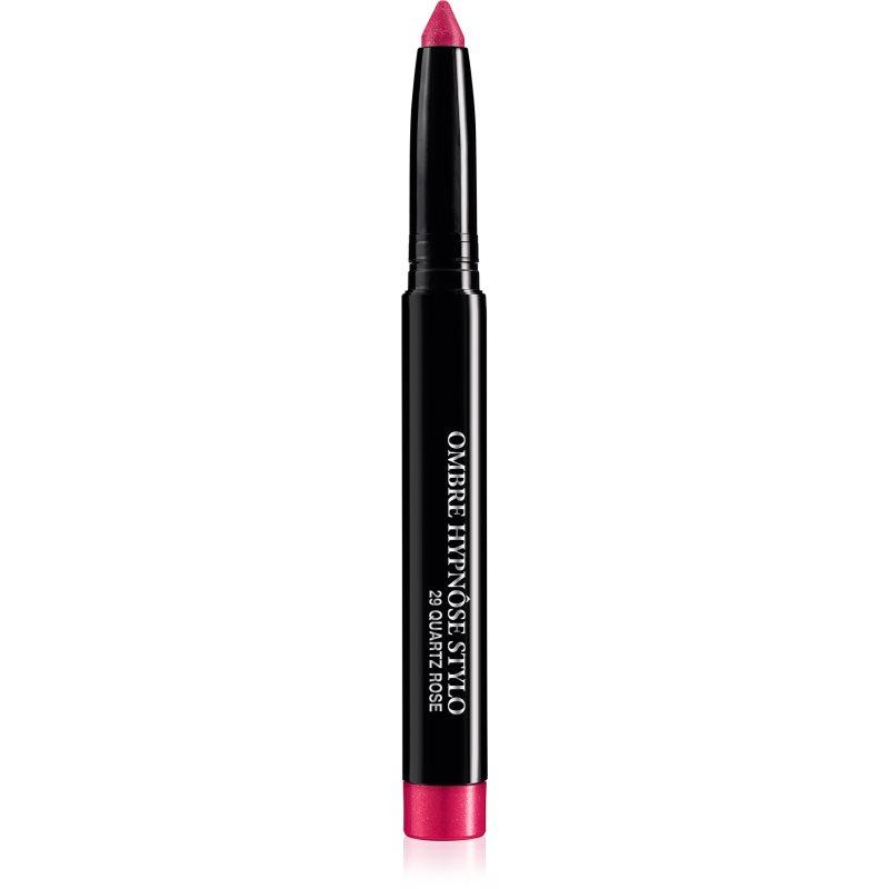 Lancôme Ombre Hypnôse Metallic Stylo dlouhotrvající oční stíny v tužce odstín 29 Quartz Rose 1,4 g