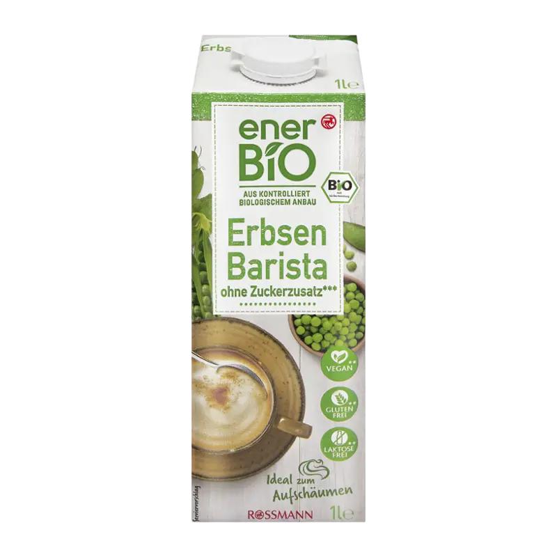 enerBiO Hráškový nápoj Barista, 1 l