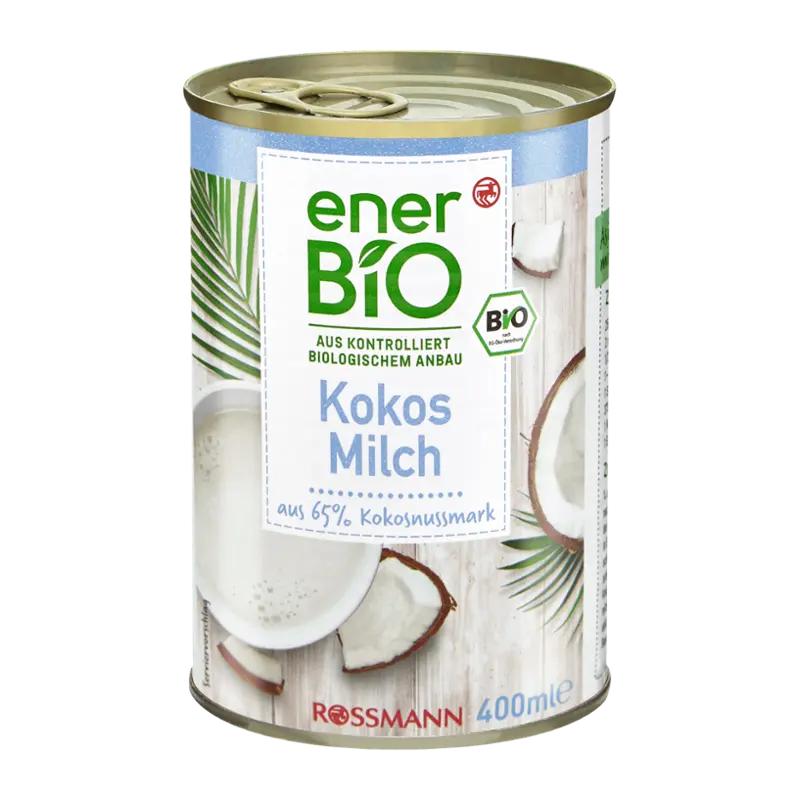 enerBiO Kokosové mléko, 400 ml