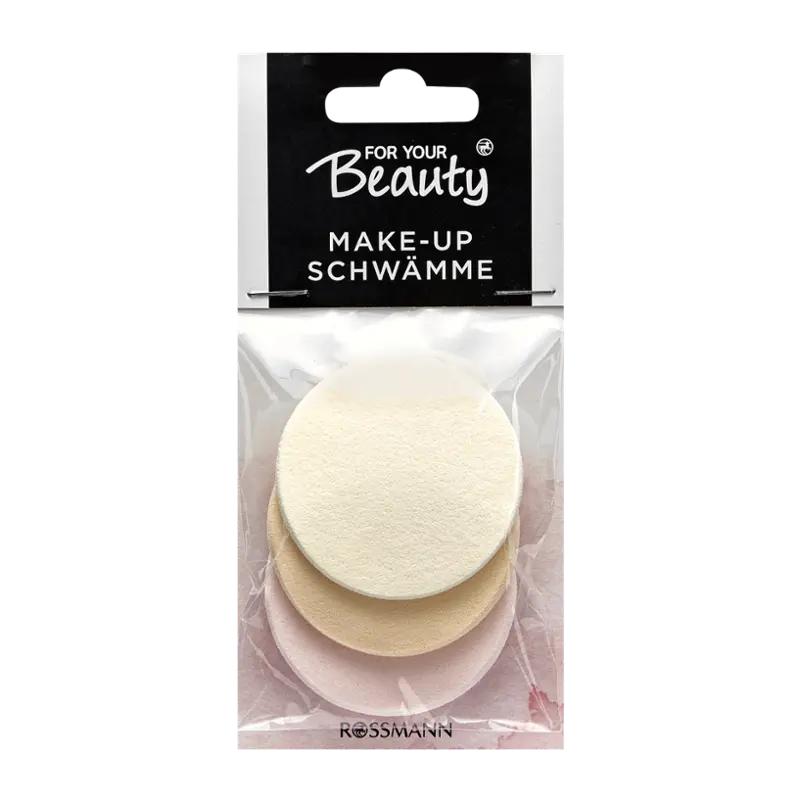 for your Beauty Houbičky na make-up, různé druhy, 3 ks