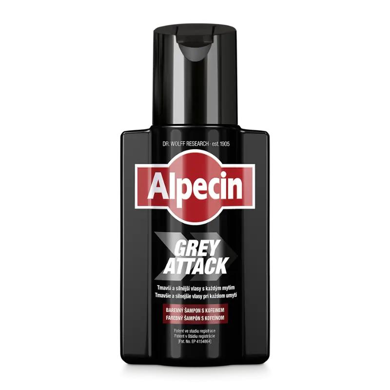 Alpecin Kofeinový šampon Grey Attack, 200 ml