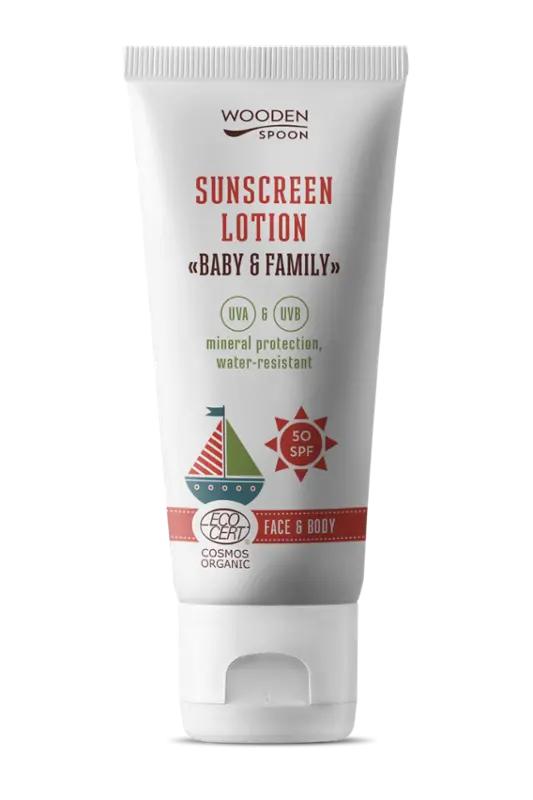 WoodenSpoon Opalovací mléko SPF50, 100 ml