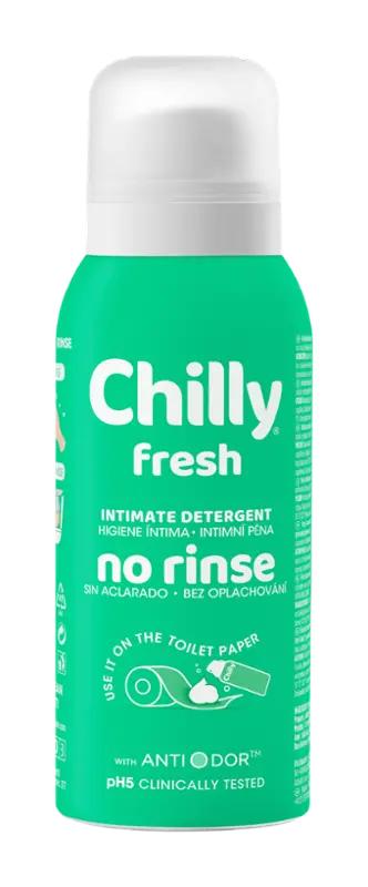 Chilly Intimní mycí pěna bez oplachování Fresh, 100 ml
