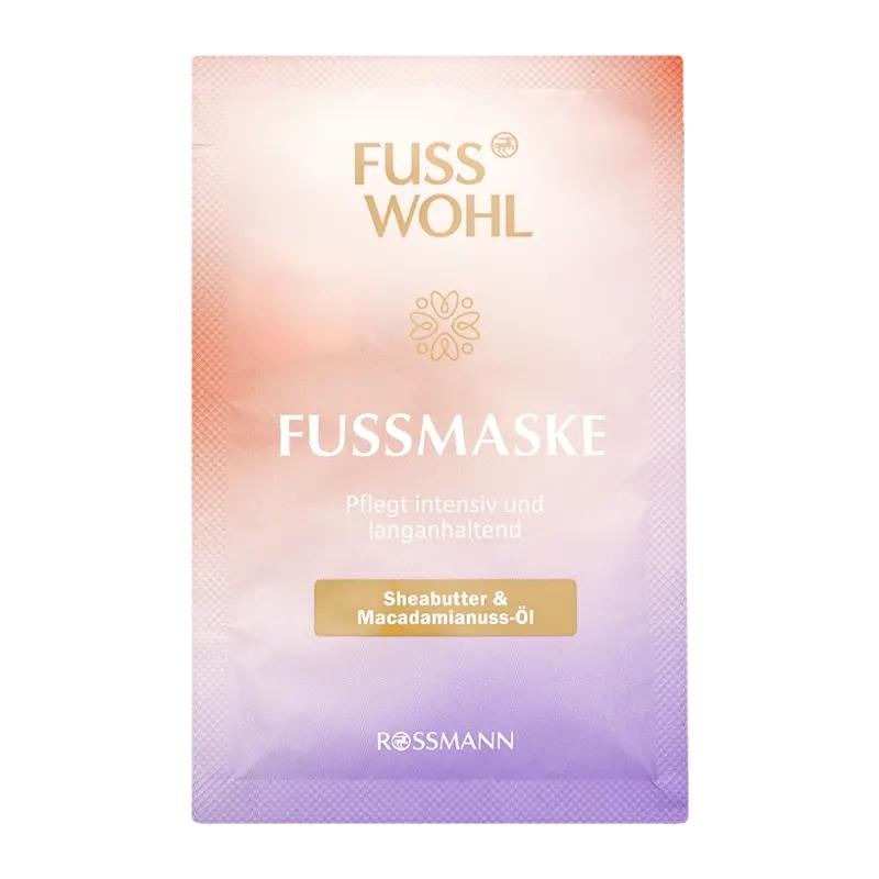 Fusswohl Maska na chodidla s bambuckým máslem, 15 ml