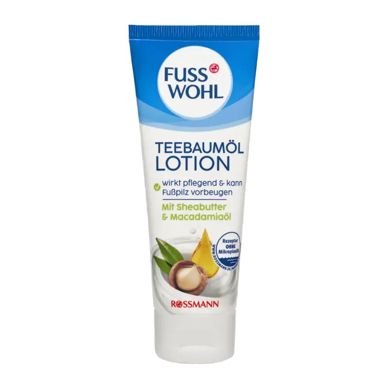 Fusswohl Krém na nohy s Tea tree olejem, 75 ml