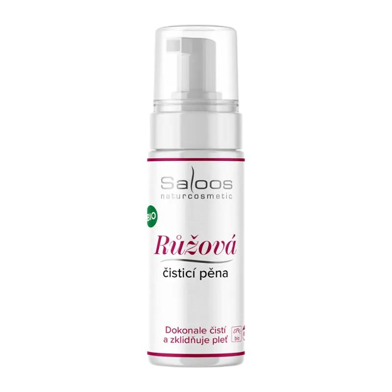 Saloos BIO Růžová čisticí pěna, 150 ml