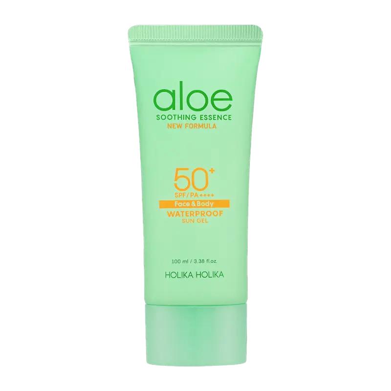 Holika Holika Opalovací krém Aloe Waterproof Sun Gel SPF 50+, 100 ml