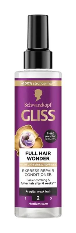 Gliss Kondicionér Full Hair Wonder expresní, 200 ml