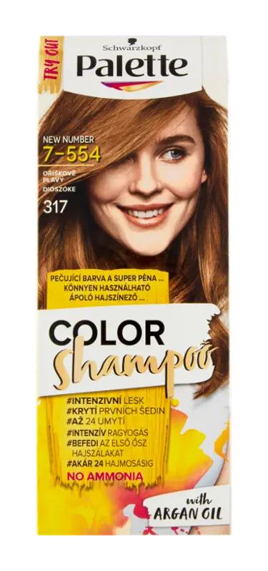 Palette Barva na vlasy Color Shampoo 7-554 (317) oříškově plavý, 1 ks