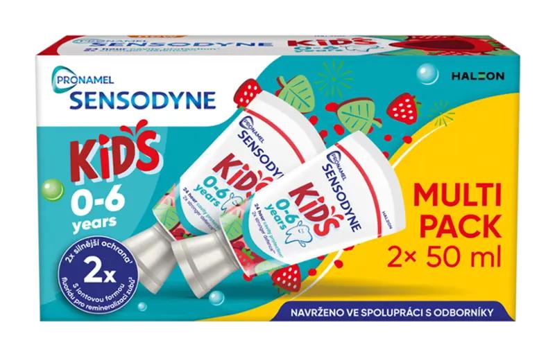 Sensodyne Zubní pasta Kids 0-6 let 2 x 50 ml, 100 ml