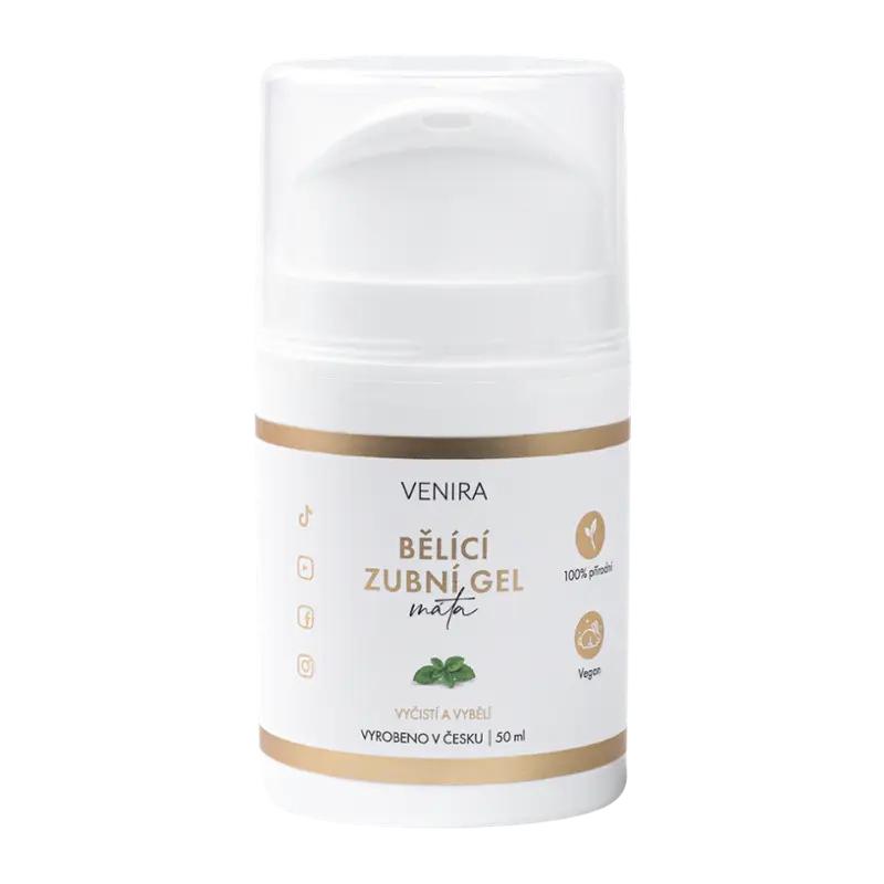 Venira Bělicí zubní gel máta, 50 ml