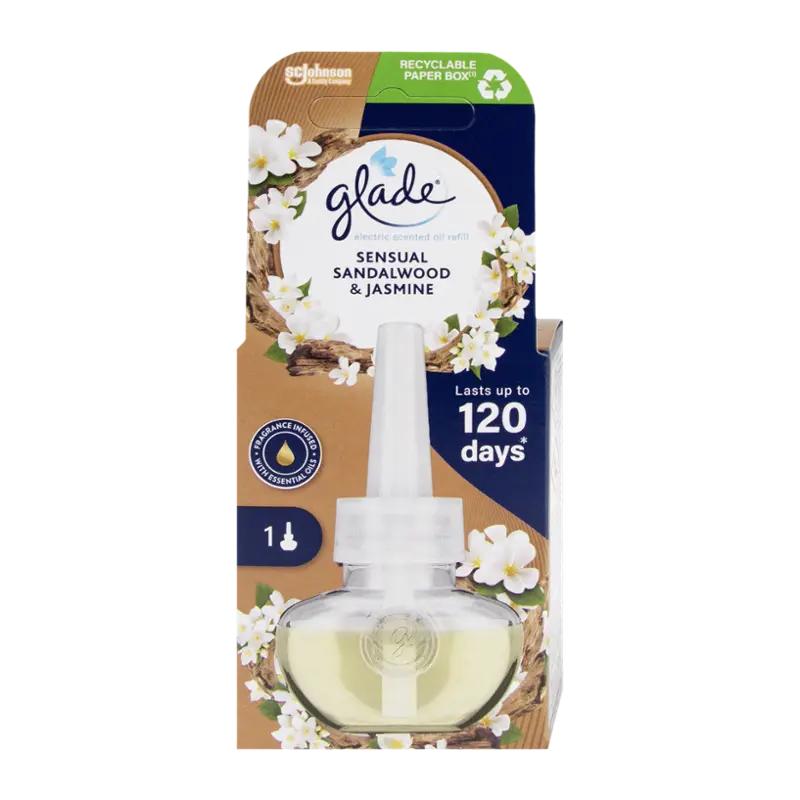 Glade Náplň Electric Scented Oil Sensual Sandalwood & Jasmine, 20 ml