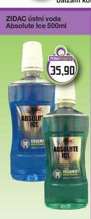ZIDAC ústní voda Absolute Ice 500ml 