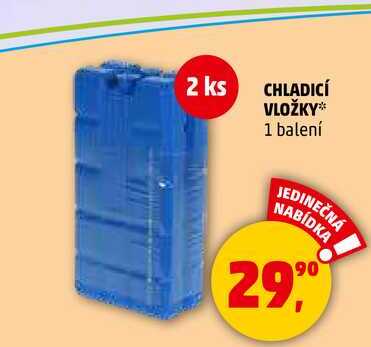 CHLADICÍ VLOŽKY, 1 balení 