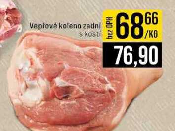 Vepřové koleno zadní s kosti 1kg