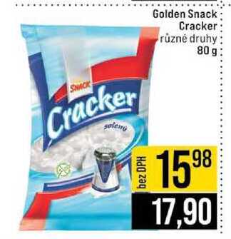Golden Snack Cracker různé druhy 80 g