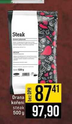 Drana koření steak 500 g 