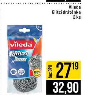 Vileda Glitzi drátěnka 2 ks 