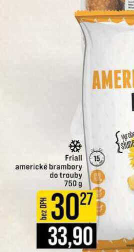 Friall americké brambory do trouby 750 g
