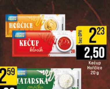 Kečup Hořčice 20 g