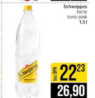Schweppes tonic tonic pink 1,5l