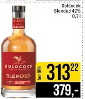 Goldcock Blended 42% 0,7l