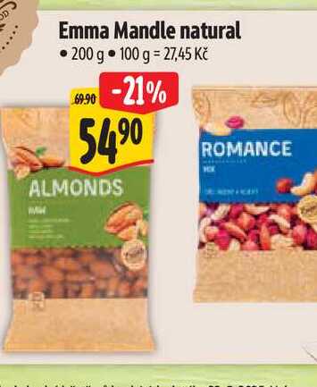   Emma Mandle natural 200 g 
