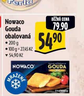 Nowaco Gouda obalovaná  200 g  
