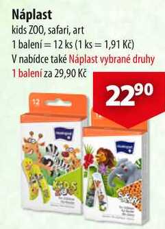Náplast, 12 ks