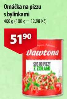 Omáčka na pizzu s bylinkami, 400 g 