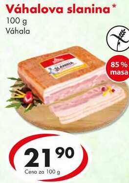 Váhalova slanina, 100 g
