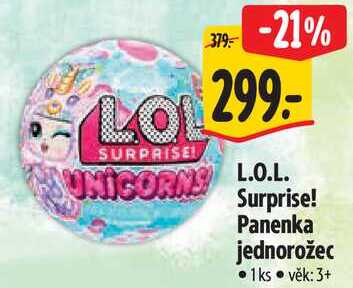 L.O.L. Surprise! Panenka jednorožec 