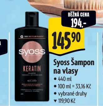   Syoss Šampon na vlasy  440 ml  