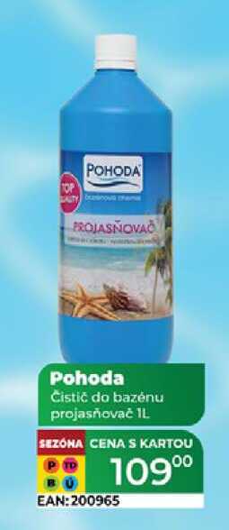 Pohoda Čistič do bazénu