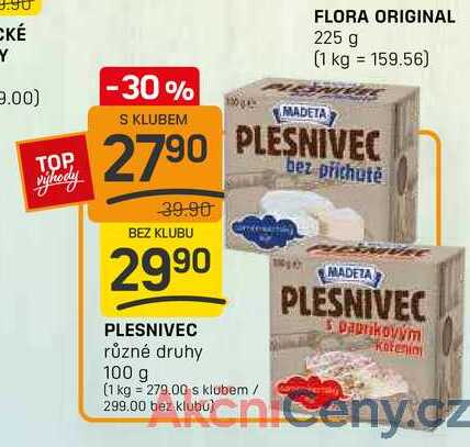 PLESNIVEC různé druhy 100 g 