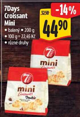 7Days Croissant Mini, 200 g