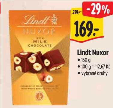 Lindt Nuxor, 150 g