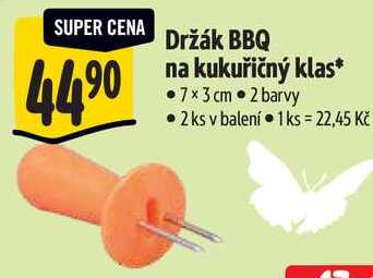 Držák BBQ na kukuřičný klas