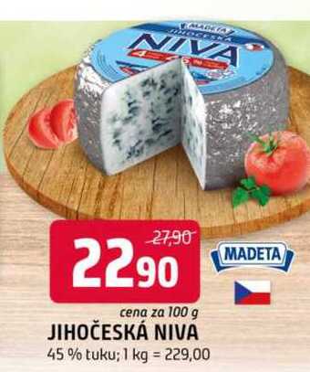 Jihočeská Niva 45%, 100g