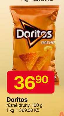 Doritos různé druhy, 100 g 